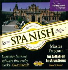 Learn Spanish Now 7.0 PC MAC CD foreign language learning speak software tool picture
