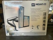 Mount-It Adjustable Full Motion Articulating Dual Monitor Desk Mount MI-1772 picture