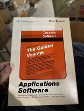 Minty New Nos TI99-4a Home Computer The Golden Voyage Cassette Rare PHT 6056 picture