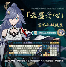 miHoYo Honkai Impact 3 Fu Hua Mechanical Keyboard RGB Hot Swap BOX PBT Keyboard picture