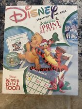 NEW Sealed Disney Winnie the Pooh Holiday Print Studio for PC -   picture