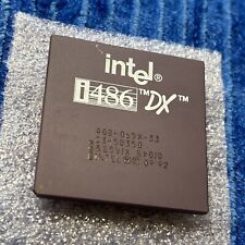 Intel A80486DX-33 SX810 i486 DX CPU 486 Processor Working Pull  (G) picture