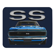 1968 Blue Camaro SS Muscle Car Owners Gift Mouse pad picture