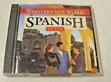  Macmillan Webster's New World Spanish Tutor 2 CD ROMS (Pre-Owned) picture