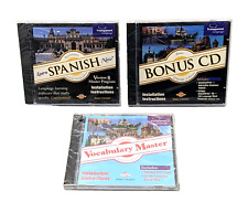 Learn Spanish Now Ver. 8 + Bonus + Vocabulary Master ~ Mac/Windows Software Lot picture