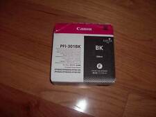 GENUINE Canon PFI-301BK Black Ink Tank IPF9000 IPF8000 1493B001AA OEM IPF8100 NE picture