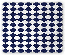 Ambesonne Blue Tones Mousepad Rectangle Non-Slip Rubber picture