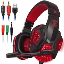 Cascos Gamer Auriculares Audifonos Gaiming Gaming Para PC Xbox One 360 PS4 PS3 picture