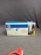New In Box Genuine HP Q6001A Cyan Toner Print Cartridge picture