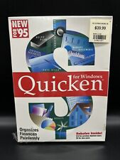 Quicken for Windows 95 Version 4 Vintage New Sealed picture