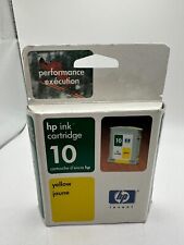 Genuine VINTAGE - HP 10 - Yellow - Ink Cartridge - C4842A - EXP 2003 picture