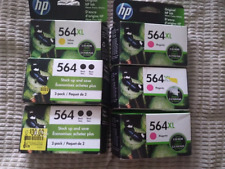 lot HP  564 black 564xl Yellow  magenta   Ink Cartridges OEM  FAST SHIP 2023 picture