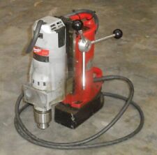 MILWAUKEE 4203 ELECTROMAGMETIC DRILL PRESS 120V 60HZ 12.5A W/ 4262-1 MOTOR 11.5A picture