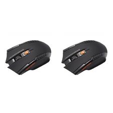  2pcs 2.4GHz Wireless Gaming Mouse 6 Buttons USB Optical Mouse Mice with USB picture