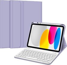 For iPad 10th Gen 10.9 inch 2022 Keyboard Case with Pencil Holder Stand Cover picture