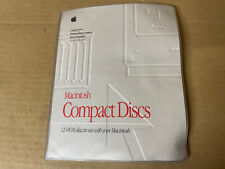Vintage 1994 Apple Macintosh Compact Discs CD-ROM Folder picture