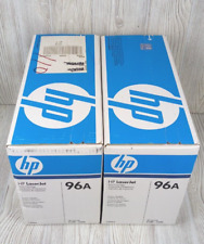 Genuine New HP C4096A 96A LaserJet Toner Cartridge Lot of 2 picture