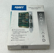 NEW KRAFT Systems Inc Software Controlled Game Card 820144 IBM Compatible 8-Bit picture