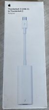 Authentic Apple A1790 White Thunderbolt 3 USB-C To Thunderbolt 2 (MMEL2AM/A) picture