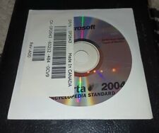 Microsoft Encarta Encyclopedia Standard: 2004 CD New Old Stock Vintage unopened picture