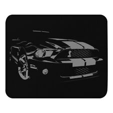 Black Ford Mustang Shelby GT500 S197 Custom Art Mouse pad picture