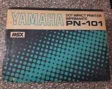 Vintage MSX YAMAHA PRINTER PN-101   made in Japan picture
