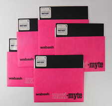 Five(5) Vintage Wabash Maxi-myte 8 inch Floppy Disk (USED) picture