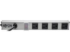 Tripp Lite 4 Outlet Power Strip, 10 ft. Cord with NEMA 5-15P Plug, 12 in. picture