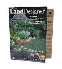 LandDesigner 3D Gardening & Landscaping Guide CD-ROM v. 4.5 Sierra Home 1998 NEW picture