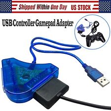 Dual PSX PS1 PS2 Plasation 2 To PC USB Game Pad Controller Converter Adapter NEW picture