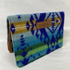 Pendleton 8x5.25 Blue Southwestern Pattern Wool Tablet Sleeve eReader Pouch Case picture