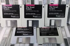 Apple Smartware Smart Software System Vintage Set of 5 Floppy Disks picture