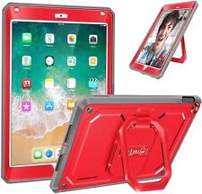 Tuatara Case for iPad 9.7 Inch 2018/2017 Rotating Grip Stand Shockproof Cover picture