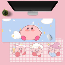 Japan Anime Kirby Prop Mouse Pad Cute PC Desk Mat Non-Slip Table Pad Gift L/XL picture