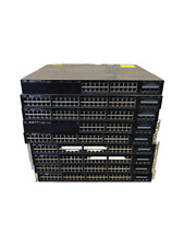 9x Cisco Catalyst 3650 Series 24 & 48 Port Ethernet Switches Lot of 9 picture