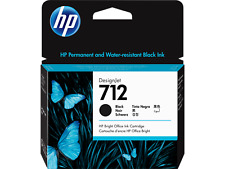 HP 712 80-ml Black DesignJet Ink Cartridge, 3ED71A picture
