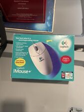 Vintage Logitech Mouse Model 1428 3 Button wheel button Mouse Windows 95 Rare picture