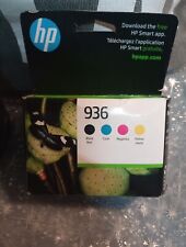 Authentic HP 936 Standard Capacity Ink Cartridges 4 Pack B/C/M/Y (6C3Z5LN) NEW picture