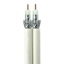 500ft Dual RG6/U CCS UL Cable White picture
