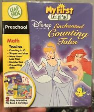 LeapFrog MY FIRST LEAP PAD - Disney PRINCESS Counting Tales Book & Cartridge picture