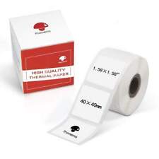 40mm White Square Sticker Label Adhesive Tag Paper for Phomemo M110/M200 Printer picture