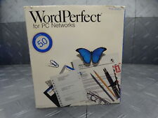 WordPerfect for PC Network FIRST STATION Edition 5.25in Version 5.0 Open Box picture