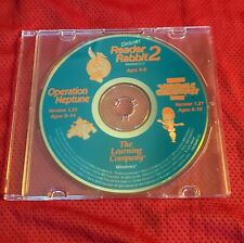 VINTAGE Deluxe Reader Rabbit 2 CD Disc Ver 2.0 The Learning Company 1996 picture