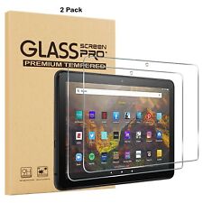 2 PCS For Amazon Fire HD 8 Tablet 10th Gen 2020 Tempered Glass Screen Protector picture