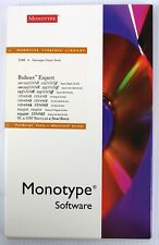 Vintage Monotype Software - Bulmer Expert - Postscript Font Floppy - Macintosh picture