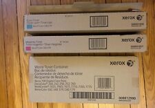 New Xerox Toners Cyan 006R01656 and Magenta 006R01657, Waste Container 008R12990 picture