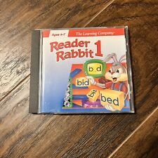 The Learning Company Reader Rabbit 1, 1996 Rare Vintage picture