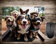 Cute Puppies-One pc Neoprene  Non-Slip Computer Mouse Pad picture