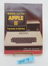 Vintage Basic for the Apple II Programming & Applications Goldstein 0893031895 picture