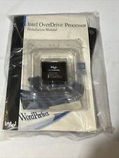 Brand New Old Stock Intel OverDrive Processor DX20DP50 V4.0 1992 NOS Vintage 486 picture